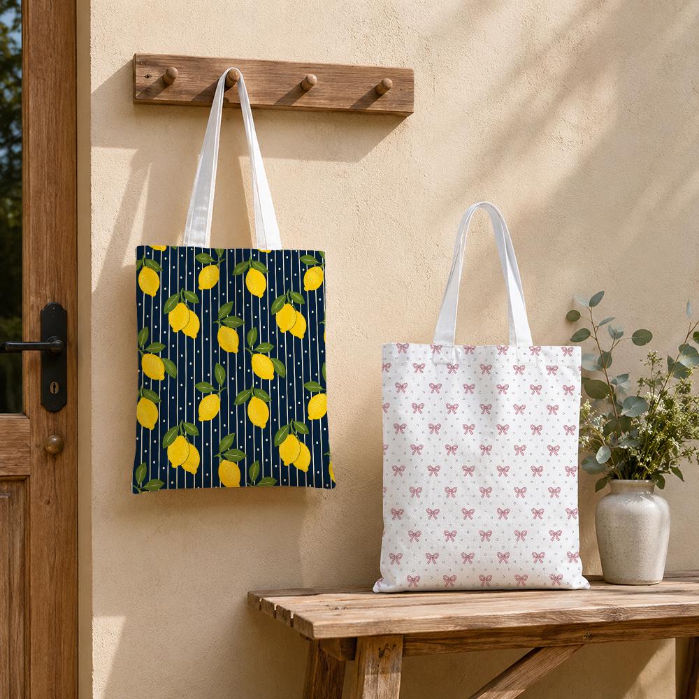 Vintage Collectible Shop - Bolsas de Almacenamiento Vintage con Estampado