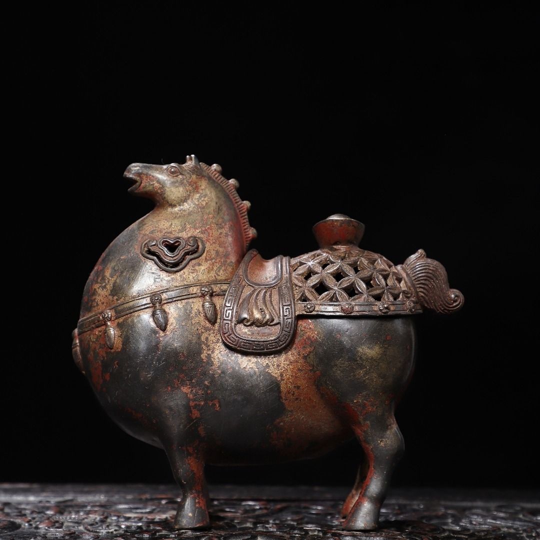 Vintage Collectible Ornaments - Quemador de incienso antiguo Tang con