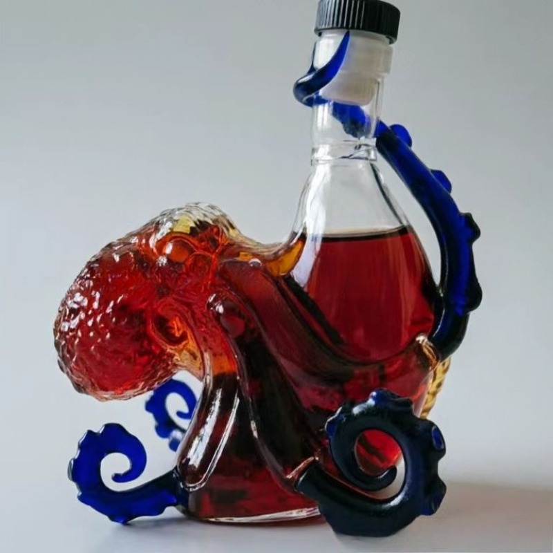 Decantador de Whisky, Pulpo Mo - Vintage Collectible Glassware reseña y precio