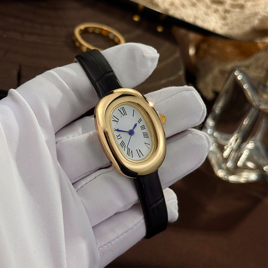 Nuevo reloj de cuarzo con cint - Vintage Watch Crystal reseña y precio