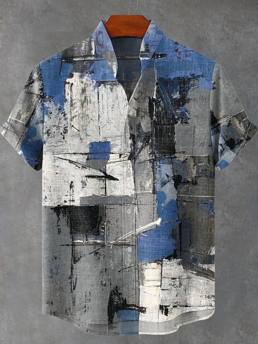 Camisa artística Vintage con d - Vintage Collectible Shop reseña y precio