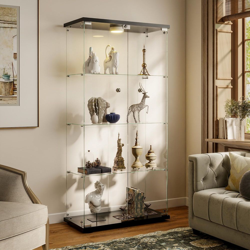 Vitrina con Luces LED y Cerrad - Collectible Collection reseña y precio