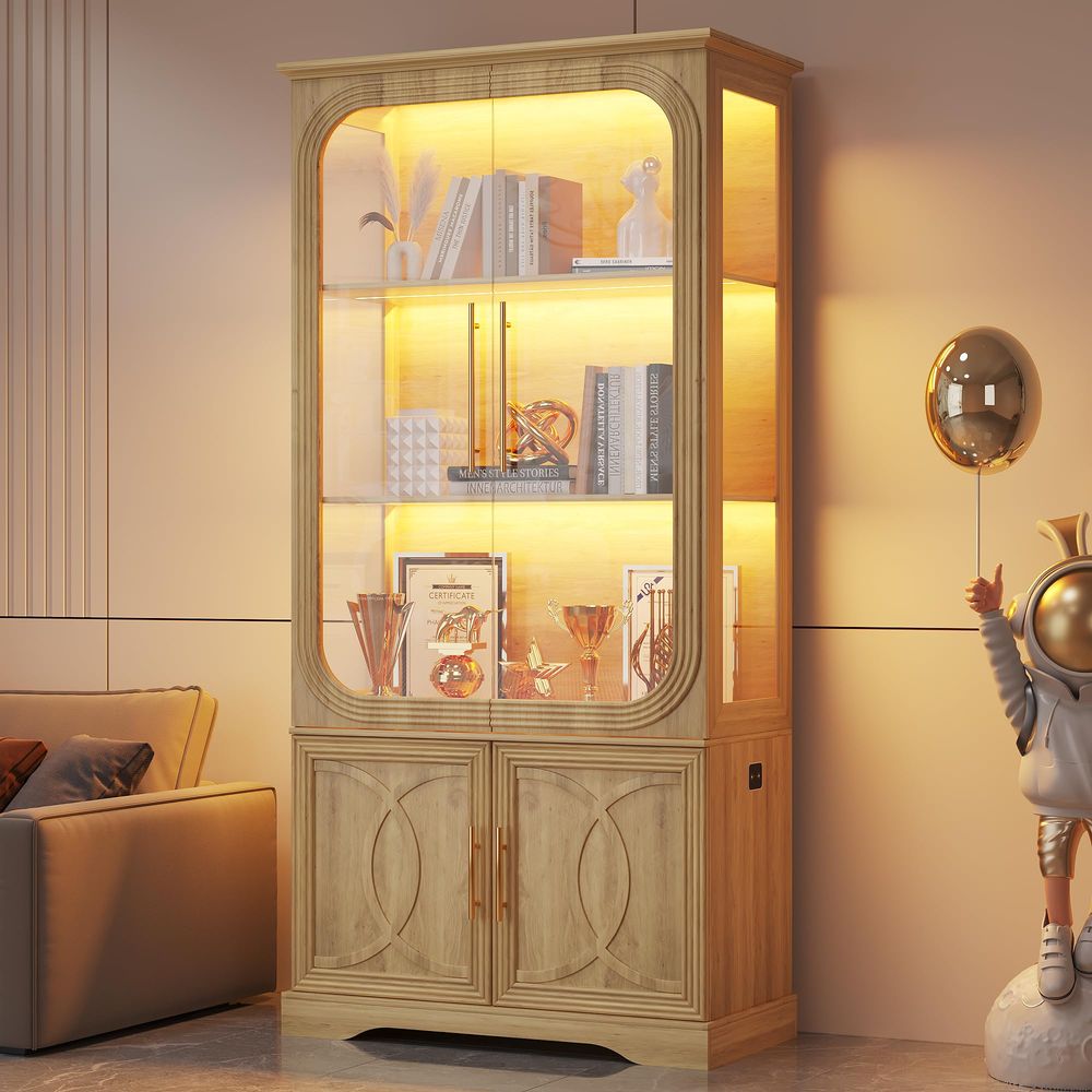 Vitrina con Puertas de Vidrio  - Collectible Collection reseña y precio