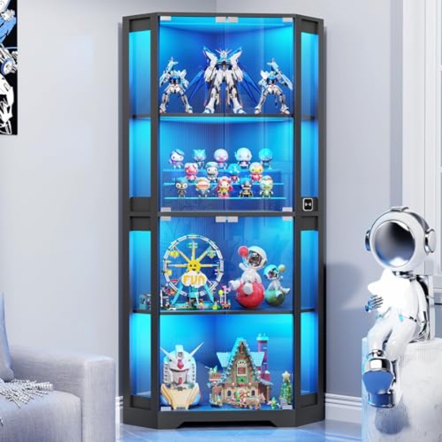 Vitrina Esquinera Iluminada co - Collectible Collection reseña y precio