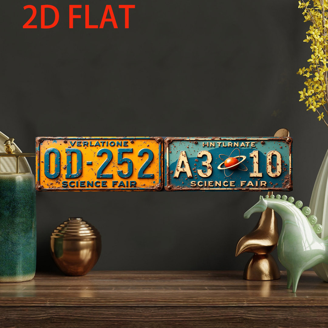 1 placa decorativa vintage par - Vintage And Collectible Fair reseña y precio