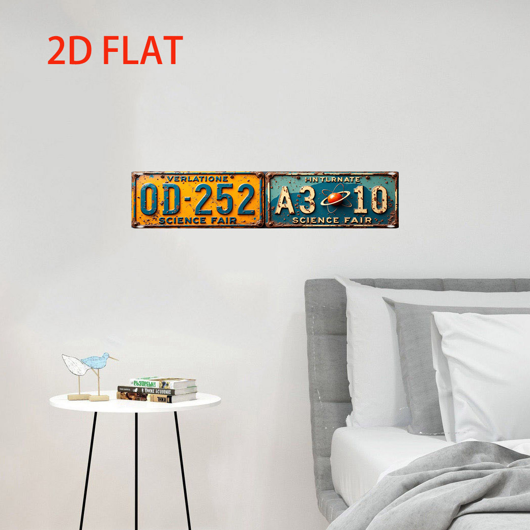 1 placa decorativa vintage par - Vintage And Collectible Fair reseña y precio