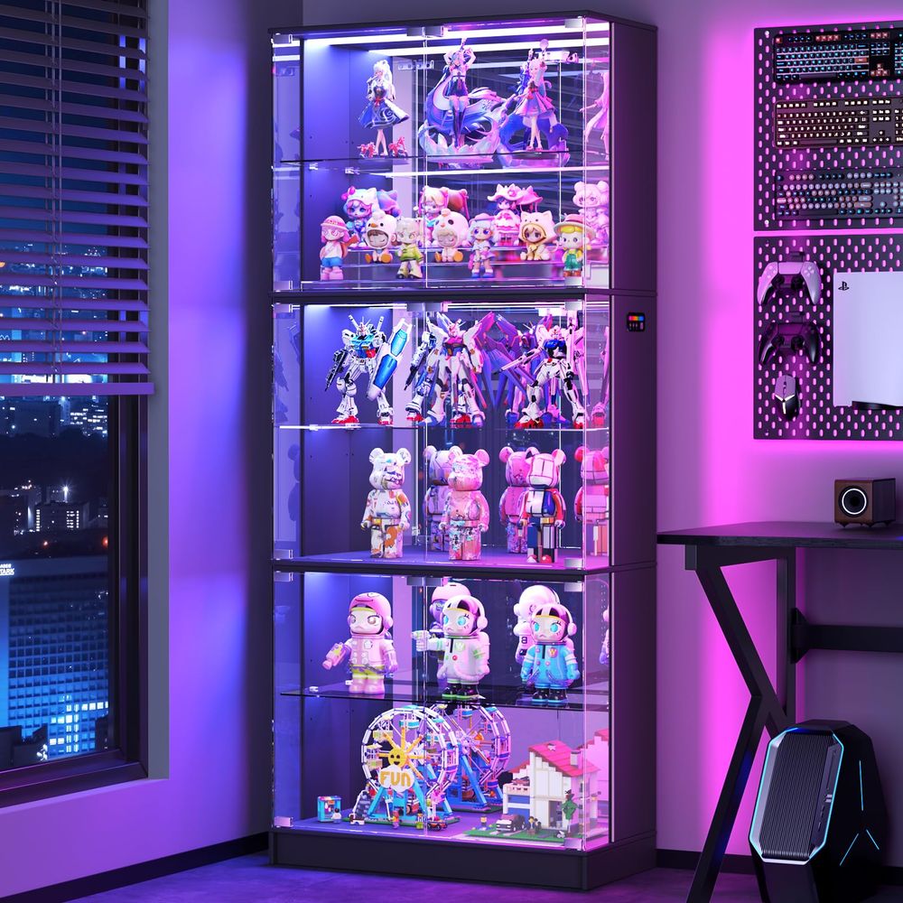Vitrina con Puertas de Vidrio, - Collectible Collection reseña y precio