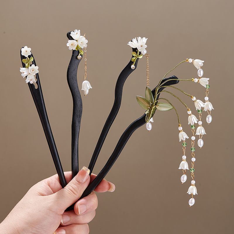 Horquilla de madera con flor v - Vintage Collectible Item reseña y precio