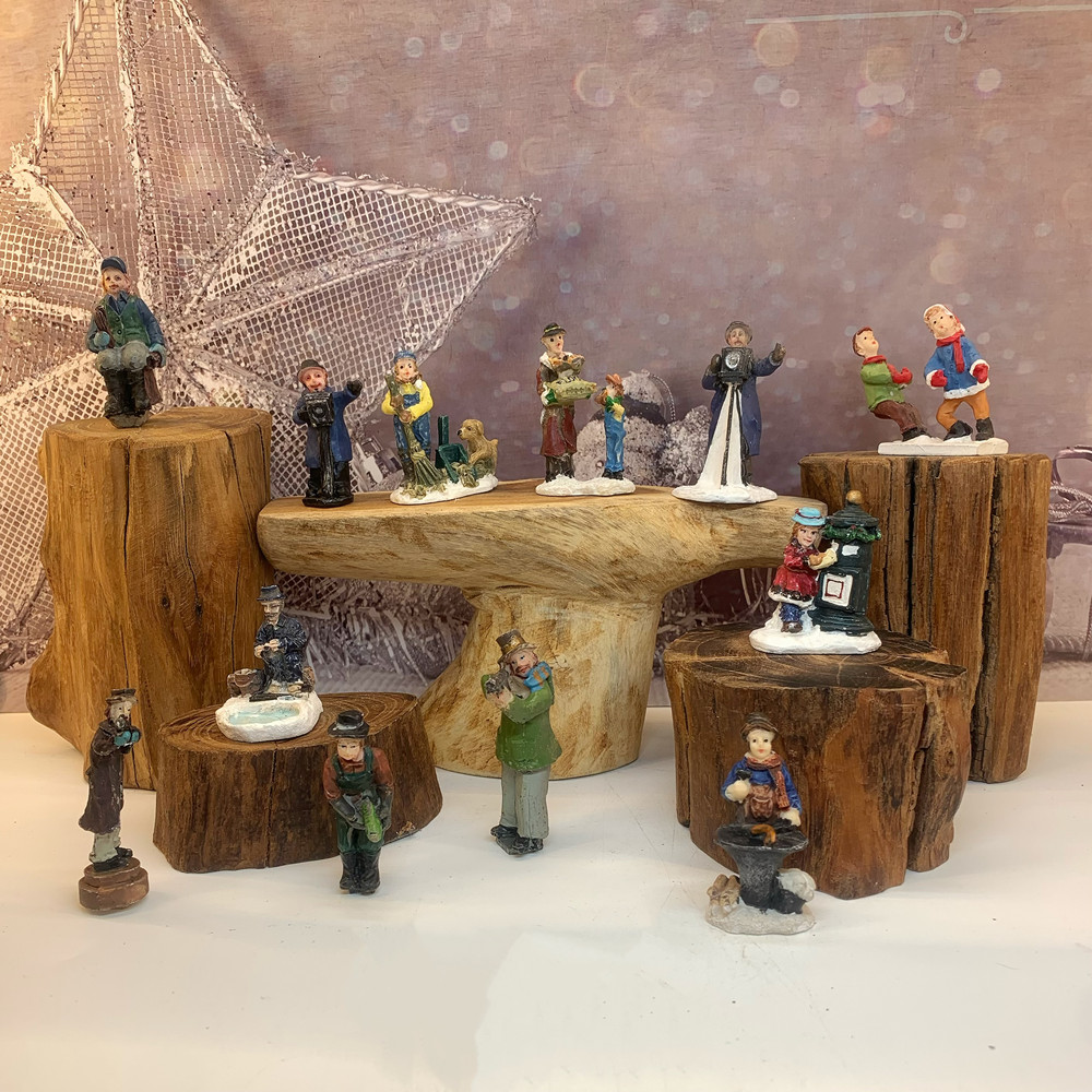Figuras de Resina en Miniatura - Vintage Collectible Ornaments reseña y precio