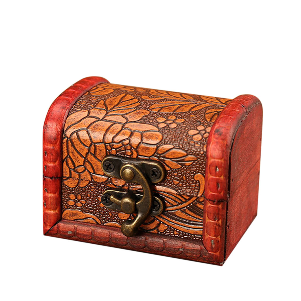 Caja de joyería de madera vint - Vintage Collectible Item reseña y precio