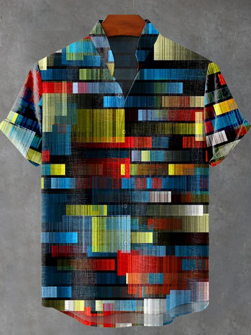 Nueva camisa de lino de manga  - Vintage Collectible Shop reseña y precio