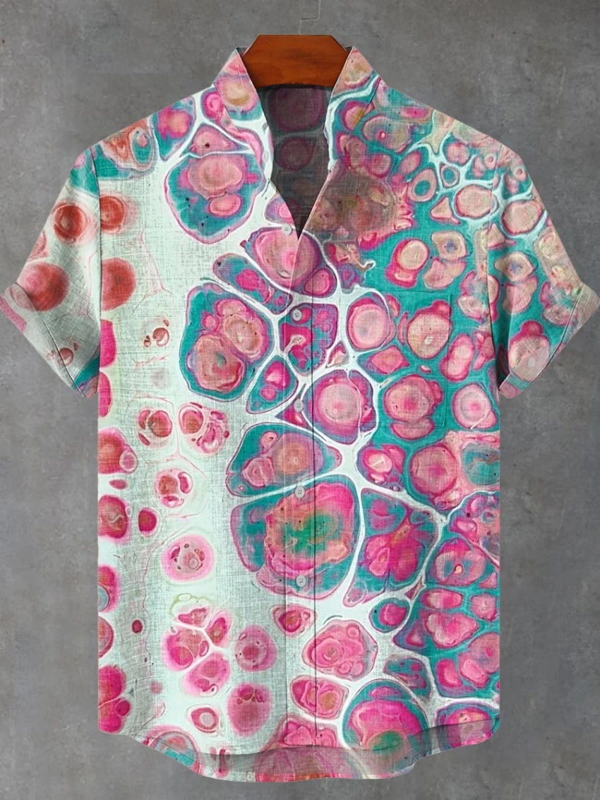 Nueva camisa de lino de manga  - Vintage Collectible Shop reseña y precio